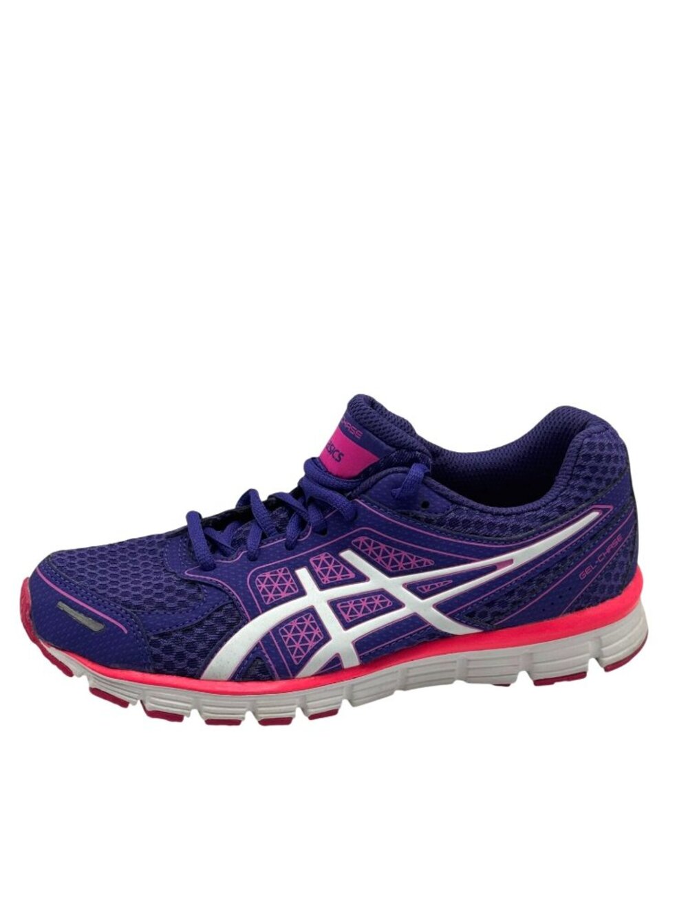 ASICS Gel Chase T3A7Q Purple Pink White Running Athletic Sneaker Size 7